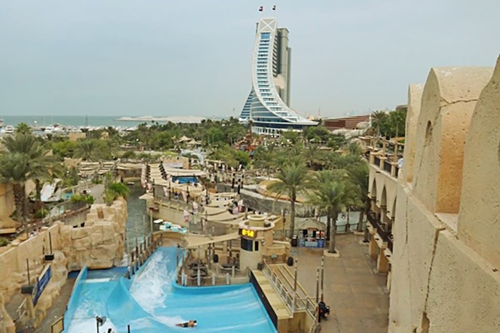 پارک آبی واید وادی از جاذبه های گردشگری دبی